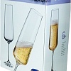Набор бокалов для шампанского Bohemia Crystal Sandra 40728/200