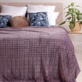 Плед Casa Conforte Aspen 200x220 6155389 (фиолетовый)