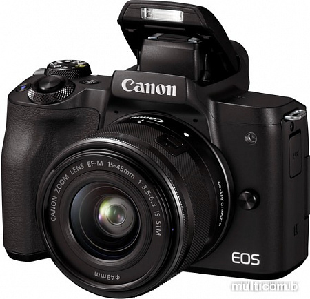 Фотоаппарат Canon EOS M50 Kit 15-45mm (черный)