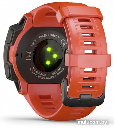 Умные часы Garmin Instinct (красный)