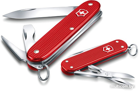 Туристический нож Victorinox Classic Alox Limited Edition 2018 (красный)