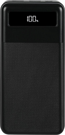 Внешний аккумулятор TFN Porta LCD PD 22.5W 30000mAh (черный)