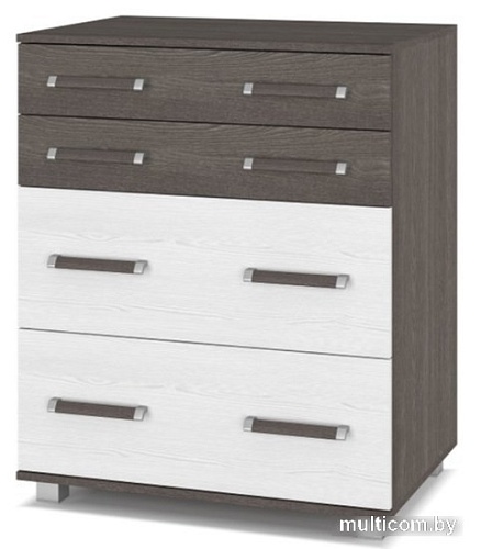 Комод Modern Виора В88 (анкор темный-анкор светлый)