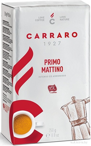 Кофе Carraro Primo Mattino молотый 250 г