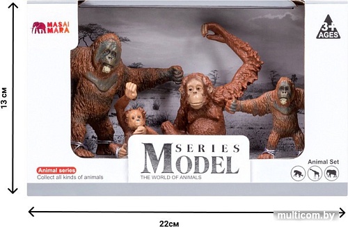 Набор фигурок Masai Mara Мир диких животных MM201-005