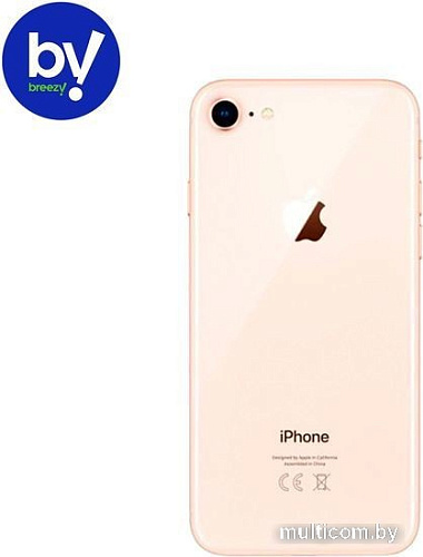 Смартфон Apple iPhone 8 64GB Воcстановленный by Breezy, грейд A (золотистый)