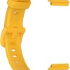 Ремешок Rumi силиконовый для Huawei Band 7 (льняной желтый)