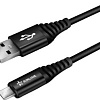 Кабель Airline ACH-M-23 USB Type-A - microUSB (1 м, черный)