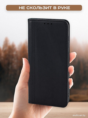 Чехол для телефона Case Book для Poco X6 5G/Redmi Note 13 Pro 5G (черный)