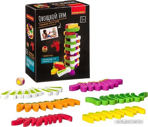Развивающая игра Bondibon Овощной бум ВВ4179