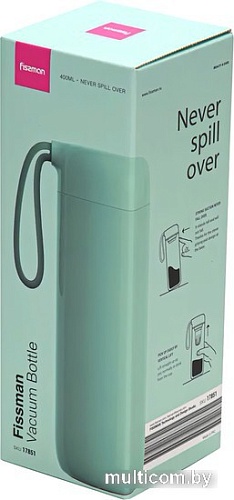 Термос Fissman 17851 400 мл (зеленый)