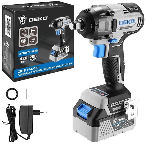 Гайковерт Deko ZKIS Set 083-1084 (с 1-им АКБ)