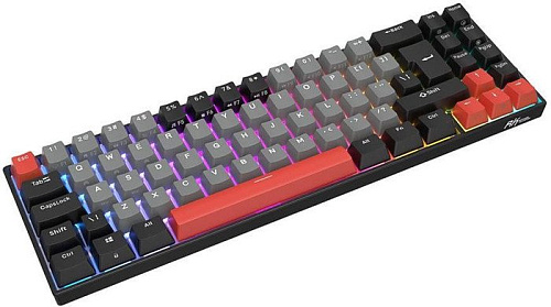 Клавиатура Royal Kludge RK71 ISO RGB (черный, RK Red)