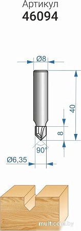 Фреза Энкор 46094