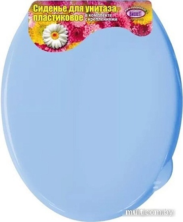 Сиденье для унитаза Violet 111003 (голубой)