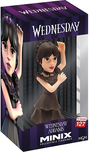 Роботы, трансформеры, фигурки Minix Уэнсдей Аддамс в платье 13487