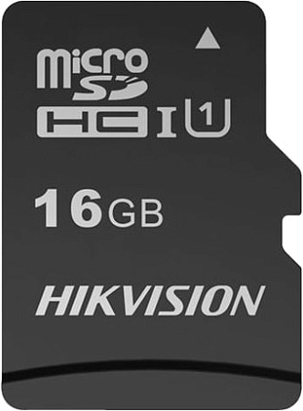 Карта памяти Hikvision microSDHC HS-TF-C1(STD)/16G/Adapter 16GB
