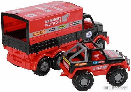 Полесье Mammoet Автомобиль с тентом + ралли-джип 67951
