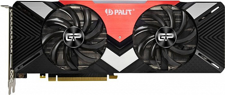 Видеокарта Palit GeForce RTX 2080 Dual 8GB GDDR6 NE62080020P2-180A