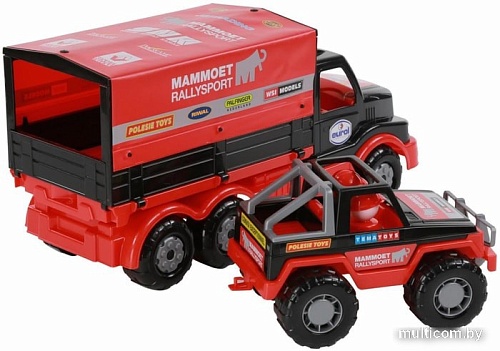 Полесье Mammoet Автомобиль с тентом + ралли-джип 67951