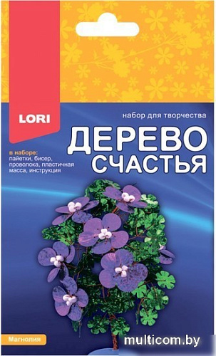 Набор для рукоделия Lori Дерево счастья. Магнолия Дер-030