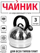 Чайник со свистком TimA WTK250