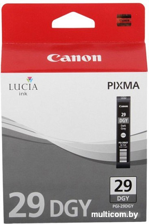 Картридж Canon PGI-29DGY [4870B001]