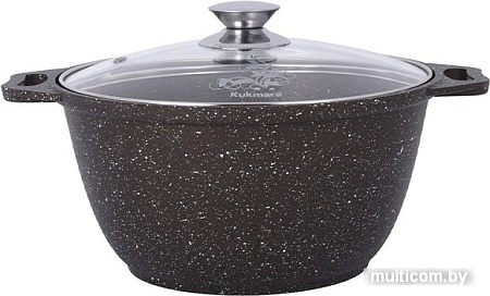 Кастрюля Kukmara кмк22а (кофейный мрамор)