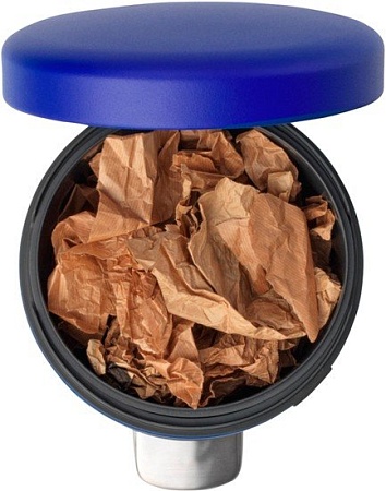 Мусорное ведро Brabantia Pedal Bin NewIcon 12 л (минерально-синий)