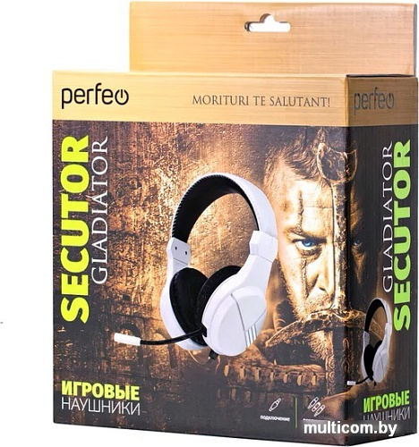 Наушники Perfeo Gladiator Secutor (белый)