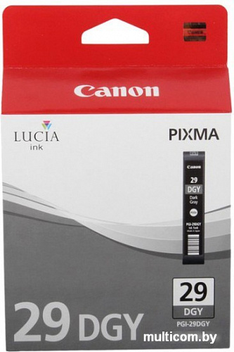 Картридж Canon PGI-29DGY [4870B001]