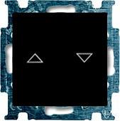 Выключатель ABB Basic 55 1012-0-2176 (шато-черный)