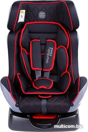 Детское автокресло Amarobaby Professional (черный/красный)
