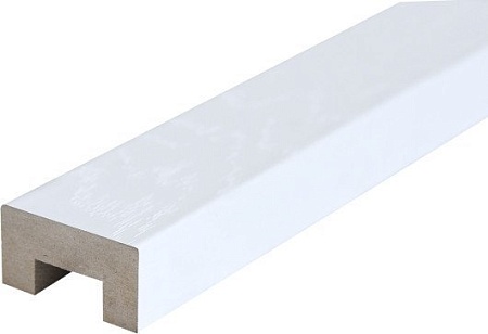 Интерьерная рейка Albico 2800x40x22 (белоснежное дерево)