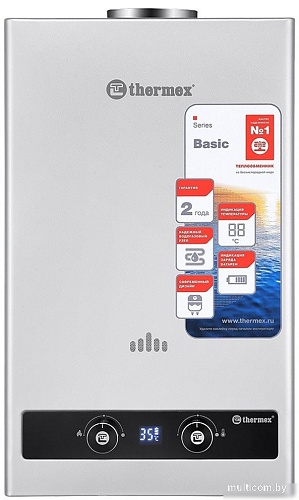 Газовая колонка Thermex B 20 D (Silver)