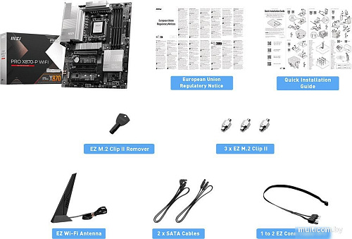 Материнская плата MSI Pro X870-P WiFi