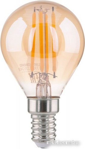 Светодиодная лампочка Elektrostandard G45 6W 6500K E14 тонированная BLE1439