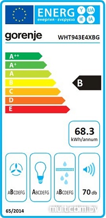 Кухонная вытяжка Gorenje WHT943E4XBG