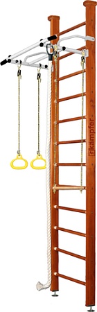 Детский спортивный комплекс Kampfer Helena Ceiling (3 м, вишневый/белый антик)