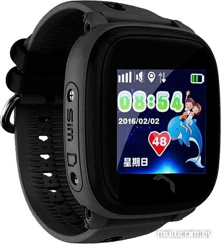 Умные часы Smart Baby Watch W9 (черный)