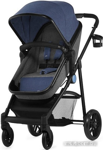 Универсальная коляска KinderKraft Juli (3 в 1, джинс)