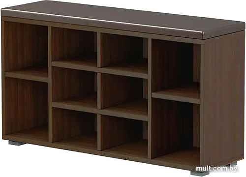 Банкетка Кимер Харис Тип 2 (дуб венге/кожзам коричневый)