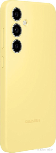 Чехол для телефона Samsung Silicone Case Galaxy S24 FE (желтый)