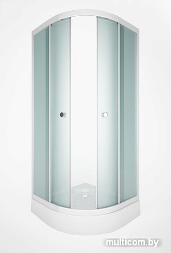 Душевой уголок Метакам Classic 90x90 (матовое стекло)