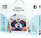 Картина по номерам Три совы Енот КХ_44174