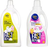 Гель для стирки FastBuy Гель для стирки BABY 2л + Кондиционер для белья Baby-Kids 1л