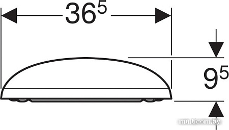 Сиденье для унитаза Geberit Citterio 500.540.01.1