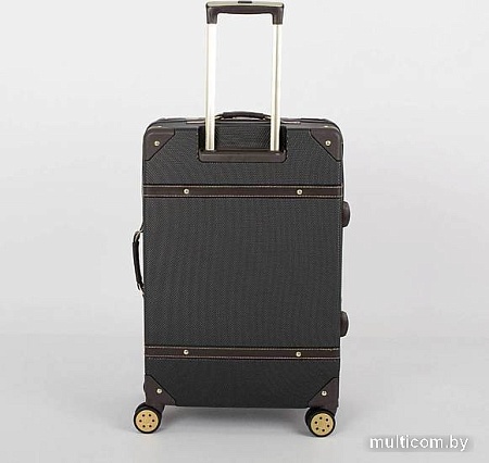Чемодан-спиннер Francesco Molinary 336-0193/3-24 (черный)