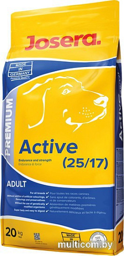 Корм для собак Josera Active (25/17) 20 кг