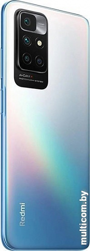 Смартфон Xiaomi Redmi 10 без NFC 4GB/128GB международная версия (синее море)